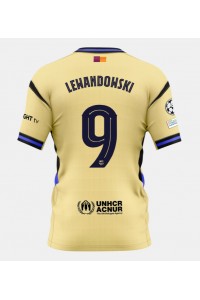 Fotbalové Dres Barcelona Robert Lewandowski #9 Venkovní Oblečení 2025-26 Krátký Rukáv